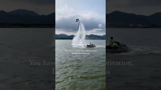 Flyboard triple double backflip training #flyboard #shorts