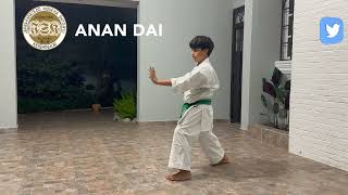 Ānan Dai アーナン大 - Kata Basics Practice -  #karate #news #shihanjuliomartinez  #usakarate #shorts