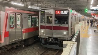 東武9000型9103F 菊名駅発車