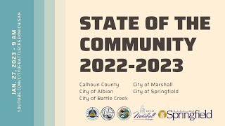 2022-2023 State of the Community - 1/27/2023