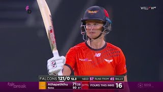 Suzie Bates 60 runs vs Warriors | 1st Match - Falcons vs Warriors