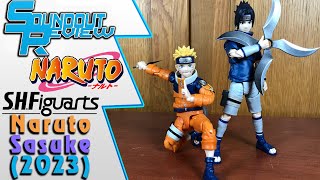 S.H. Figuarts Naruto Uzumaki and Sasuke Uchiha (Kid/Part 1) (2023 Edition) Review [Soundout12]