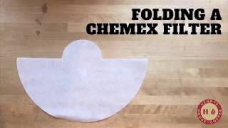 How To Fold A Chemex Filter