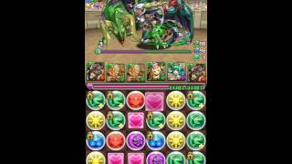 《パズドラ》〜チャレンジダンジョン！ Lv9【攻撃悪魔強化】〜 (攻撃悪魔染め覚醒バステトパ攻略)