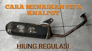 KNALPOT HIUNG REGULASI BEAT SPEK KIRIAN | PIPA NAIK MAKIN CAKEP!!