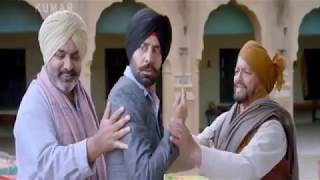 Binnu Dhillon Best Comedy Scene || Ammy Virk Movie Bambukat Movie || Latest  Punjabi Movie