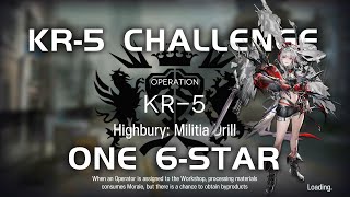 KR-5 CM Challenge Mode | Ultra Low End Squad | A Kazdelian Rescue | 【Arknights】