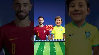 Portugal Team 🆚 Brazil Team 🥶🔥 (Ronaldo, Neymar, Ronaldo Jr, Vinicius Junior) 🏆🤯🥊