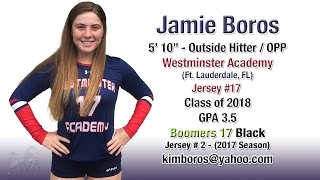 Jamie Boros -  2016 High School Volleyball Highlights