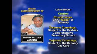 Shervin Malcolm Augustin ~ Long Obituary
