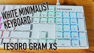 Chiclet Keys on a Gaming Keyboard | TESORO Gram XS