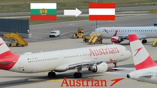 SOFIA TO VIENNA | AUSTRIAN | 26 YEARS OLD AIRBUS A321 | TRIP REPORT |  | #TripReport#AUSTRIAN#A321