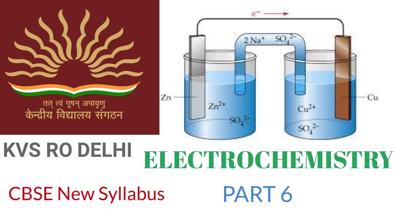 Class 12 Chemistry Chapter 3 Electrochemistry | PART 6 | KVS RO DELHI ...