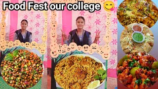 || Food fest our college exploring || YouTube Vlogs sadri Vlogs nagpuri @Alisha Oram Vlogs 3/2/2025