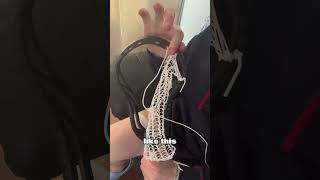 Armor Mesh Top String Tutorial