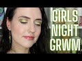 Super EASY Bright Chartreuse Eye Look | Spring Green Girls Night GRWM ft  Flora Story