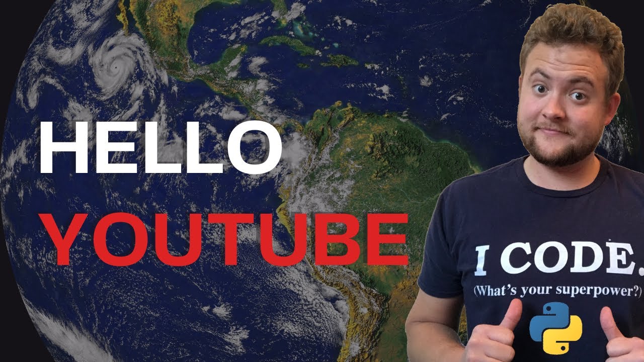 Your First Python Program Hello Youtube Youtube