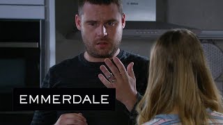 Emmerdale - Aaron Realises Robert Has Broken up with Him and Blocked Contact