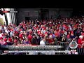 you won t believe the size of trump rally crowd in macon ga 90 min before speech