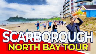 SCARBOROUGH UK | Walk along SCARBOROUGH NORTH BAY Beach | 4K Walk