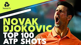 Novak Djokovic: Top 100 ATP Shots & Rallies!