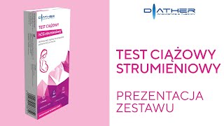 Test Ciążowy Strumieniowy - prezentacja zestawu