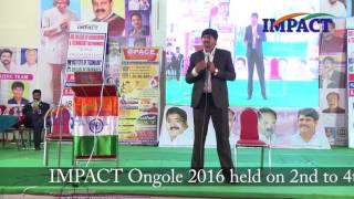 Most Inspiration of Sudheer Sandra at IMPACT Ongole 2016