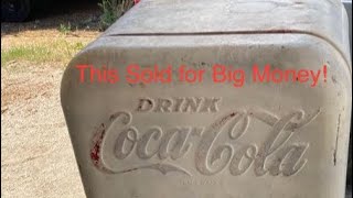 This Rare, Old, \u0026 Rusty Vendo 44 Coke Vending Machine Sold for 8x My Money on Thanksgiving Eve!