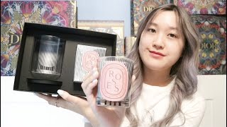 DIPTYQUE Unboxing: Roses Candle 60 Year Anniversary (Dancing Ovals) // Gift From Madam M.M Styleicon