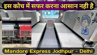 Overnight Journey In Mandore Express Jodhpur To Delhi two powerful Diesel Locomotive UdaDevi+Prateek