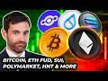 Crypto News: Bitcoin, ETH FUD, Price Predictions, SUI, HNT & MORE!