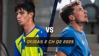 Oeiras 2 Challenger 2025 Q2: Tiago Pereira [WC] vs. Max Hans Rehberg [8] Highlights