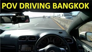 POV Driving Bangkok, Thailand - 4K GoPro