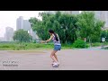 eng longboard with me 두번째 기초 스텝 크로스 스텝 cross step