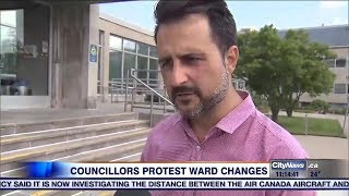 Toronto councillors protest changes to ward boundaries