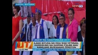 BT: Ilang biyuda ng mga war veteran, humihiling na gawing P20,000 ang kanilang buwanang pensyon