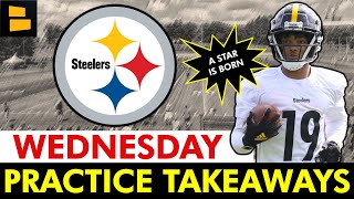 Steelers Training Camp News: Calvin Austin III SHINES At Wednesday Practice + Steelers Injury Update
