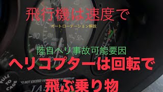 ヘリコプターは回転で飛ぶ乗り物(オートロ解説)