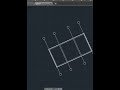 how to use quick dimension command in autocad/italic lines #shorts #autocad #yazanhayani