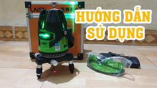 Mở hộp và hướng dẫn sử dụng máy cân mực Laisai LSG686SD