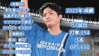 郡司裕也【1時間耐久】応援歌 広告なし 日ハム 作業用 睡眠用 北海道日本ハムファイターズ