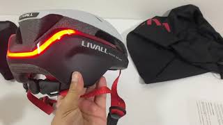 LIVALL EVO21: The world’s smartest lighting helmet with 270° rear light