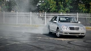 Can A 2002 Mercedes-Benz E430 Sport W210 Do Donuts? Yes!