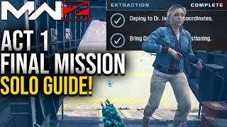 HOW TO COMPLETE COD MW3 ZOMBIES ACT 1 FINAL MISSION (EXTRACTION)