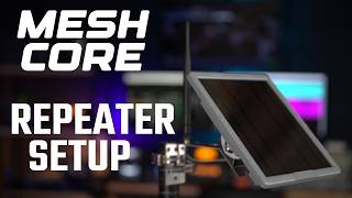 MeshCore Repeater Flashing and Config