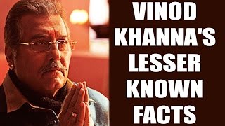 Vinod Khanna passes away:Lesser known facts about most handsome anti-hero in Bollywood|Oneindia News