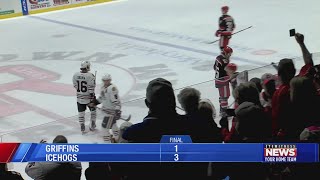 IceHogs Thwart Griffins, Remain Red Hot at Home