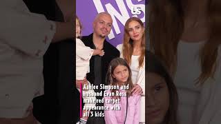 Ashlee Simpson and Evan Ross Bring Their Adorable Trio to 'Inside Out 2' Red Carpet Event
