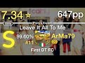 7.3⭐ArMa79 | Miranda Cosgrove ft. Bell - Leave It All To Me [Fiery's Expert] +DT #11 647pp 99.60% FC