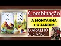 COMO COMBINAR AS CARTAS DO BARALHO CIGANO (LENORMAND): Montanha+jardim 🎴🔮📝